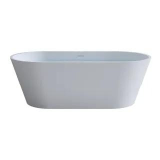 Ванна из искусственного камня Timo Elissa ELISSA1500 150x75 см белый